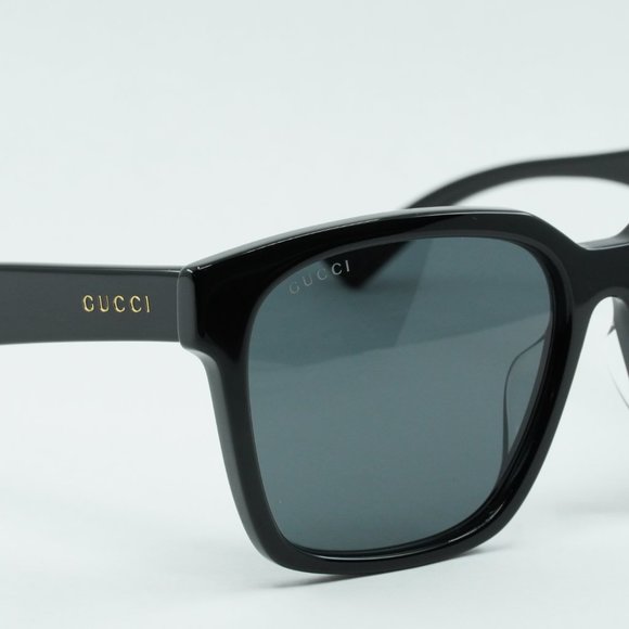 💯 NEW GUCCI GG0965SA 001 BLACK GREY SUNGLASSES - Picture 3 of 11